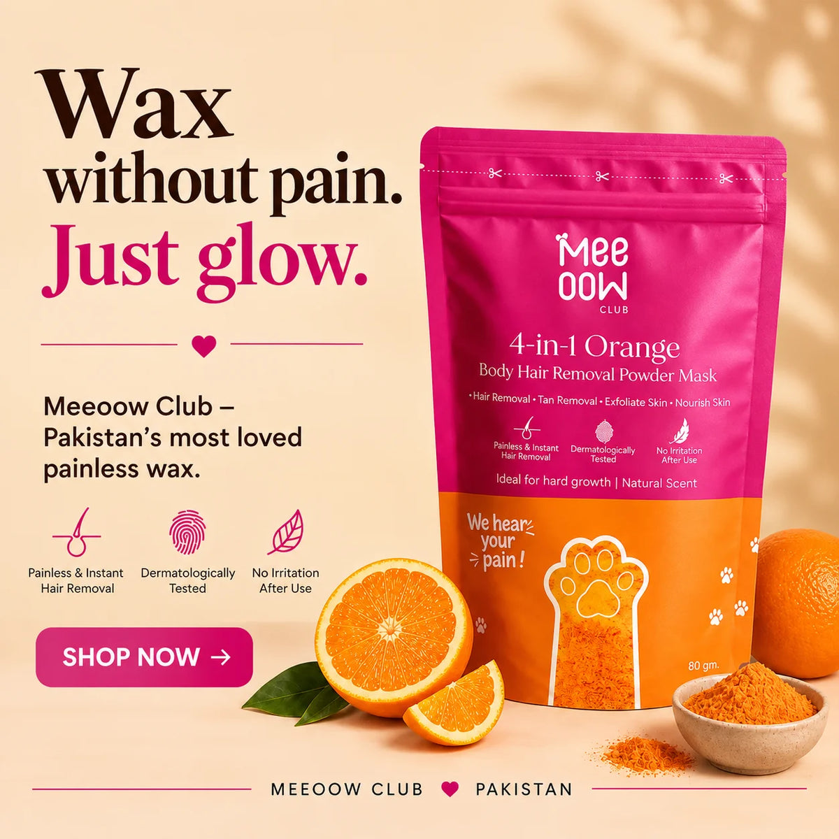 MEE OOW Wax – Premium Powder Wax